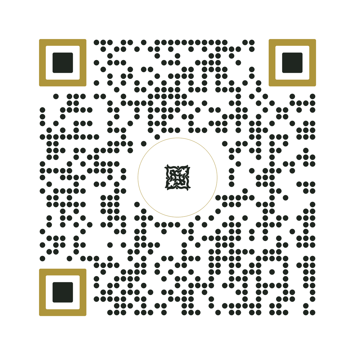 QR to the demo, in the colours of Riad Villa Blanche